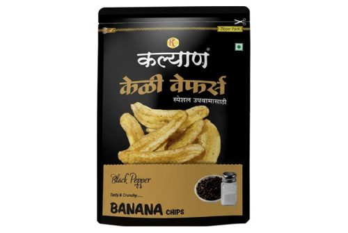 Banana Black Pepper Chips– 200gm Kalyan Bhel