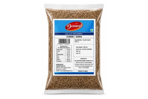 Whole Cumin – 200gm Devansh