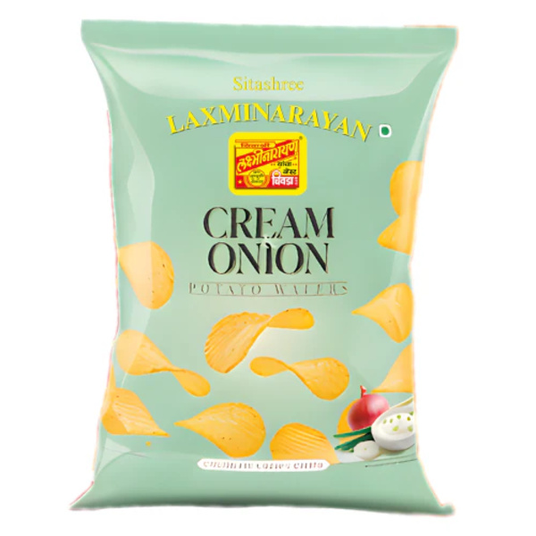 Cream Onion Potato Wafers – 125gm