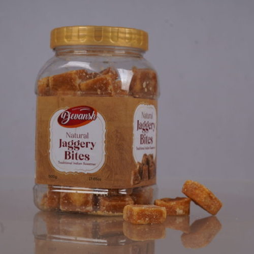 Natural Jaggery Bites – 500gm