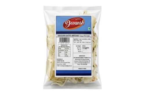 Sabudana Batata Mirgunda – 200gm Devansh