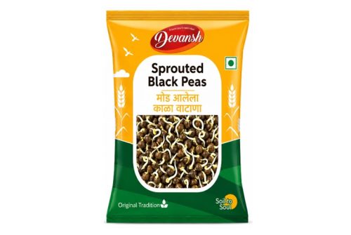 Sprouted Black Peas – 100gm Devansh