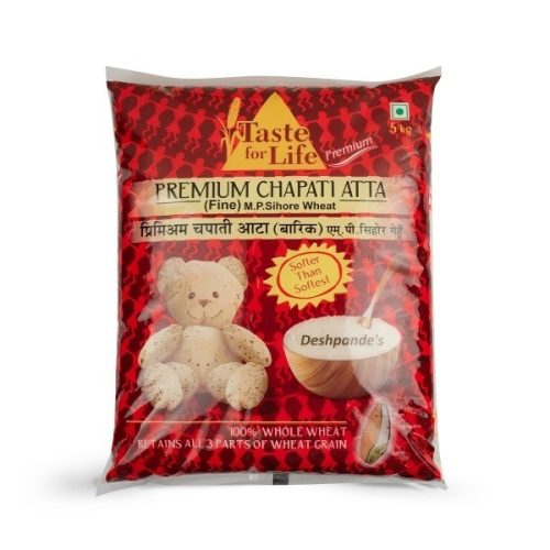 M.P. Sihore Wheat Fine Atta – 5Kg