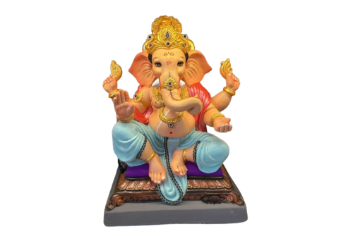 19 Inch Eco-Friendly Ambhuja Ganesha Idol