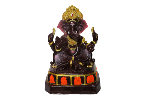 20 Inch Eco-Friendly Ashtavinayak Ganpati Idol