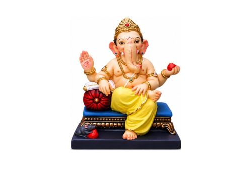 6X5X7 Eco-Friendly Lord Ganesha Idol on Single Lod