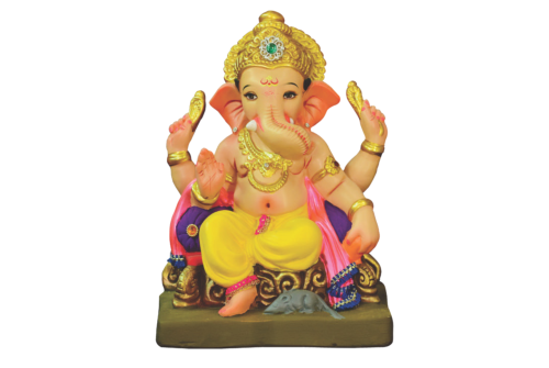 13 Inch Eco Friendly Lodwala Ganpati Idol