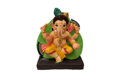 14 Inch Eco-Friendly Panwala Balganesh Ganpati Idol