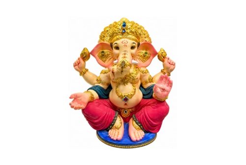 14 Inch Eco-Friendly Shungarwala Ganpati Idol