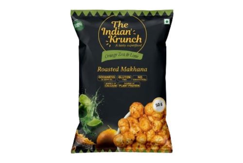 Roasted Makhana-Orange Zest & Lime The Indian Krunch