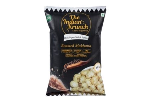 Roasted Makhana-Salt&Pepper The Indian Krunch